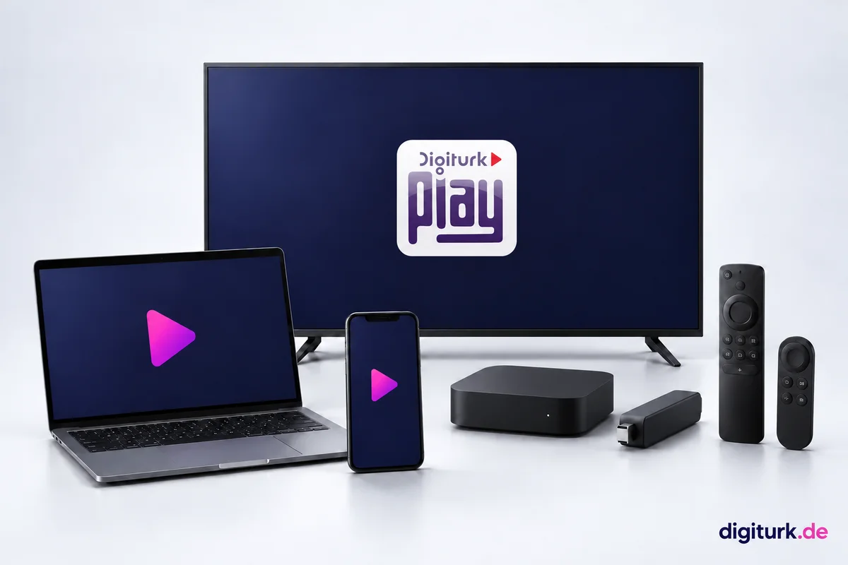 Digiturk Play: Einrichtung und Fernsehen
